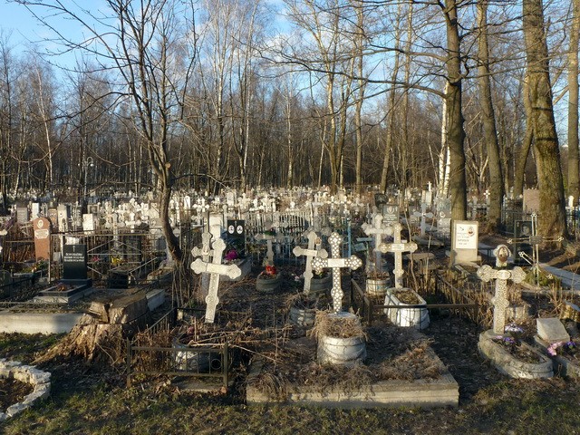 Киновеевское кладбище в Санкт-Петербурге