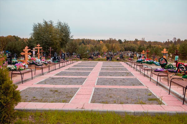 Новое Колпинское городское кладбище в Санкт-Петербурге