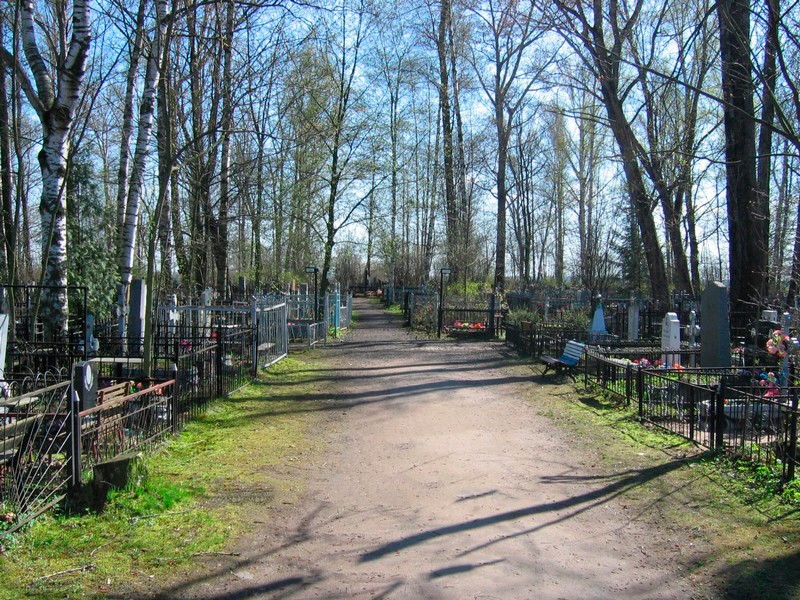 Стрельнинское кладбище в Санкт-Петербурге