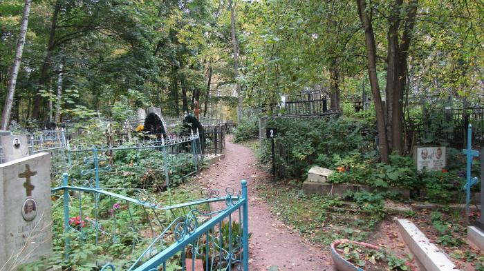 Шушарское кладбище в Санкт-Петербурге