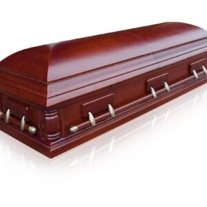 Гроб двухкрышечный «Пекин» колода