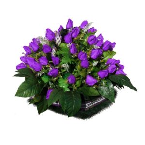 Корзина «Пасхальная» элит фиолетовая