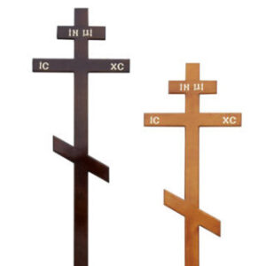 Крест на могилу сосновый «Сосна 100х100»