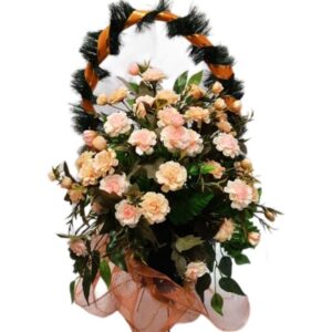 Корзина "Стульчик" заказ розовая