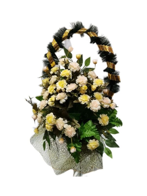 Корзина "Стульчик" заказ желтая