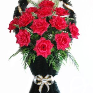 Корзина "Ладья" малая заказ красная